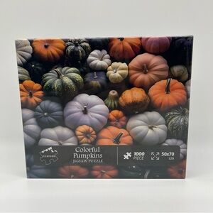 Pickforu Colorful Pumpkins 1000 Piece Jigsaw Puzzle